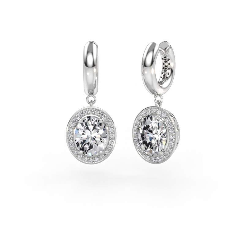 Immagine di Orecchini pendenti Annett 950 platino Diamante lab grown 5.88 crt