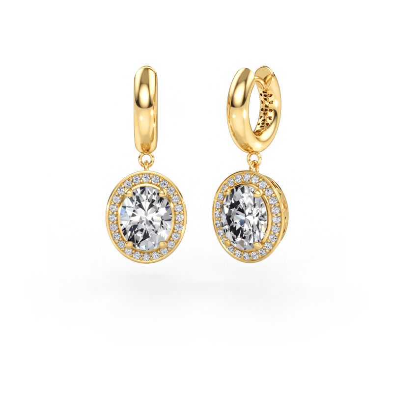 Immagine di Orecchini pendenti Annett 585 oro Diamante 5.88 crt