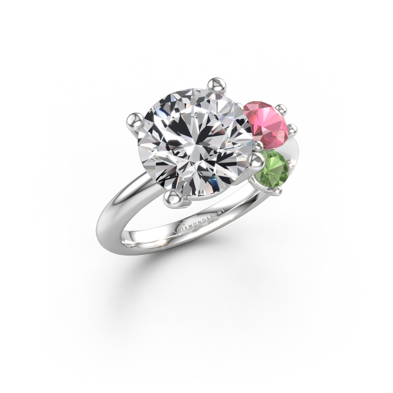 Immagine di Anello Anouk 585 oro bianco Diamante 4.00 crt