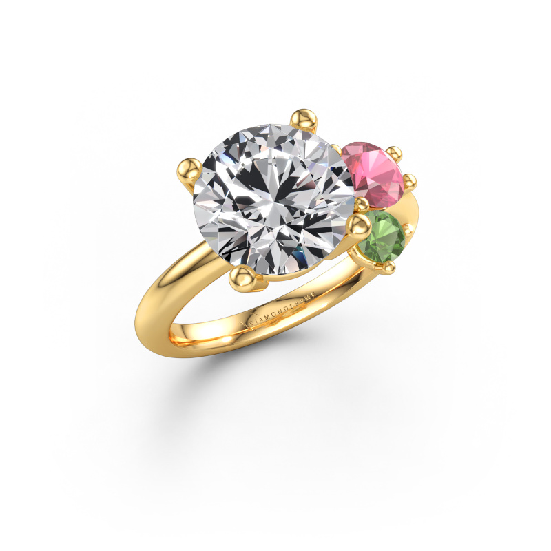 Bild av Ring Anouk 585 gult guld Diamant 4.00 crt