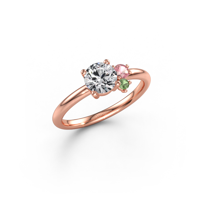 Immagine di Anello Anouk 585 oro rosa Diamante 0.70 crt