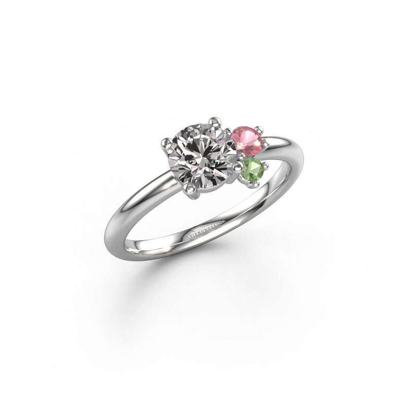 Image of Ring Anouk 950 platinum Zirconia 6 mm