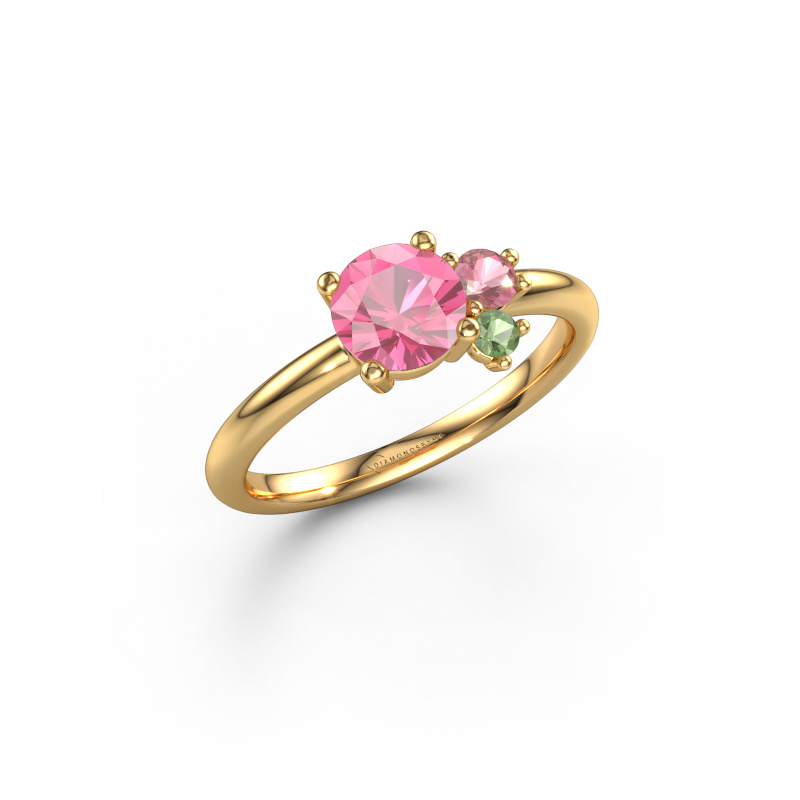Bild von Ring Anouk 585 Gold Pink Saphir 6 mm