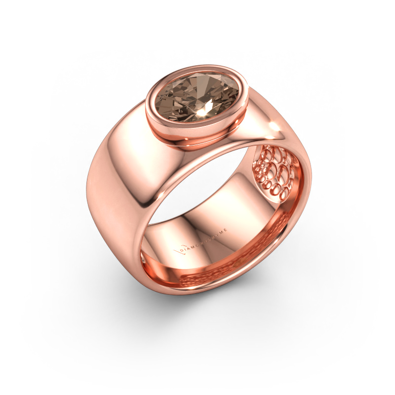 Immagine di Anello Anouschka 585 oro rosa Diamante marrone 1.10 crt