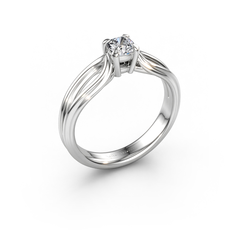 Immagine di Anello di fidanzamento Antonia cus 1 585 oro bianco Diamante 0.33 crt
