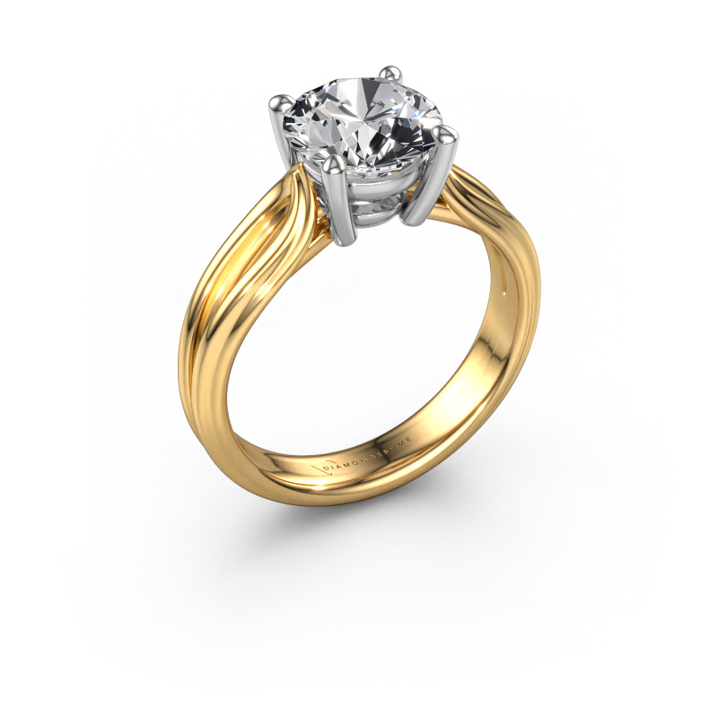 Image of Engagement ring Antonia  rnd 1 585 gold Diamond 2.00 crt