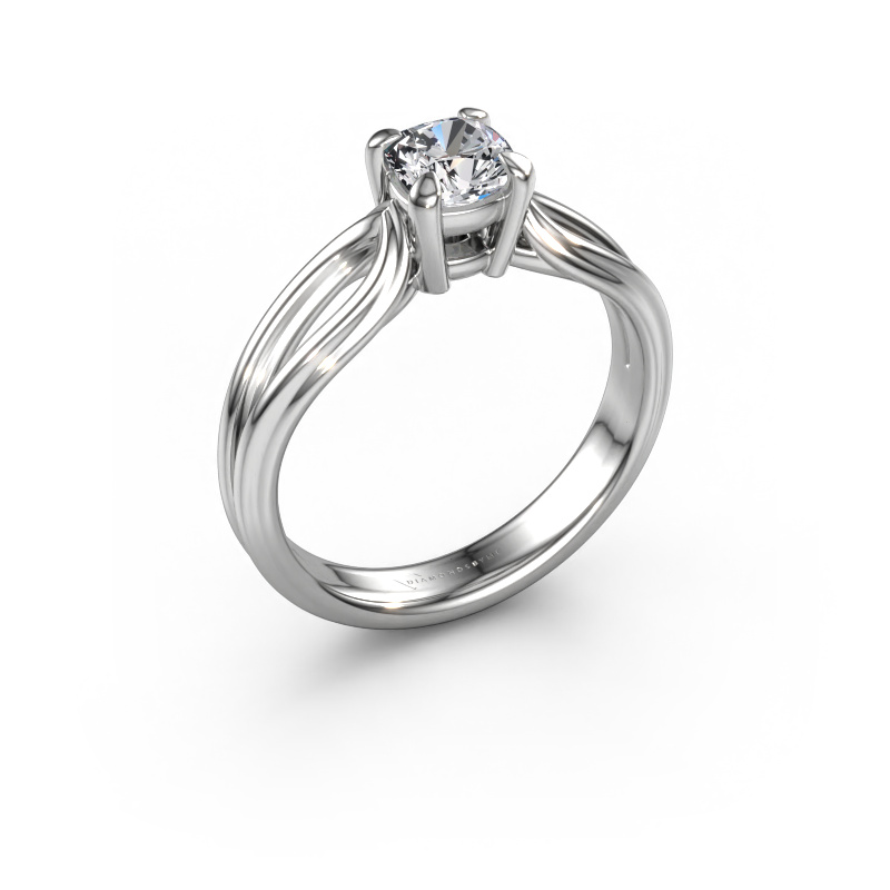 Image of Engagement ring Antonia cus 1 950 platinum Lab-grown diamond 0.70 crt
