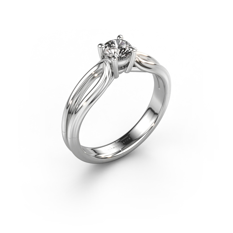 Image of Engagement ring Antonia  rnd 1 585 white gold Diamond 0.40 crt