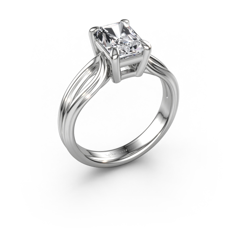 Bild von Verlobungsring Antonia rad 1 585 Weißgold Diamant 1.75 crt