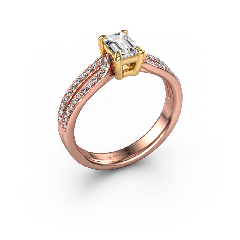 Bild von Verlobungsring Antonia eme 2 585 Roségold Diamant 1.63 crt