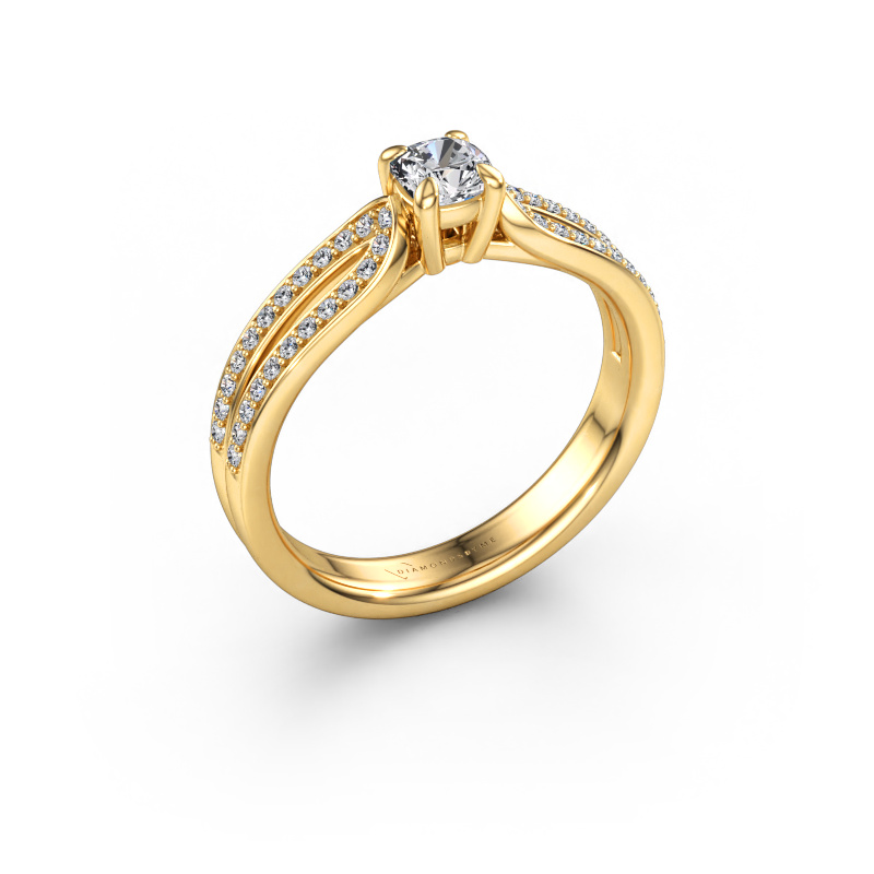 Image of Engagement ring Antonia cus 2 585 gold Diamond 0.56 crt