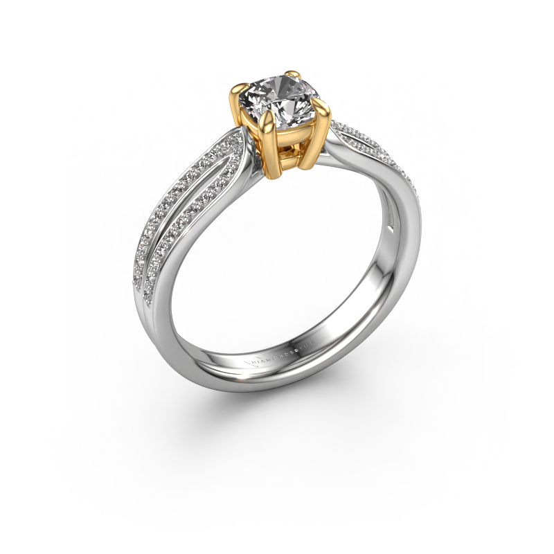 Bild von Verlobungsring Antonia cus 2 585 Weißgold Lab-grown Diamant 0.930 crt