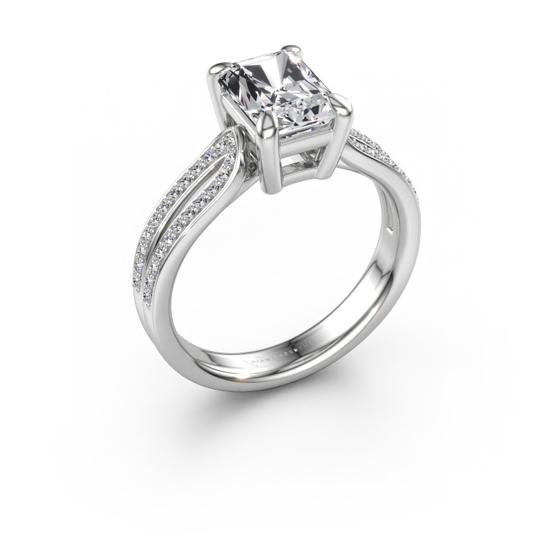 Immagine di Anello di fidanzamento Antonia rad 2 585 oro bianco Diamante 1.98 crt