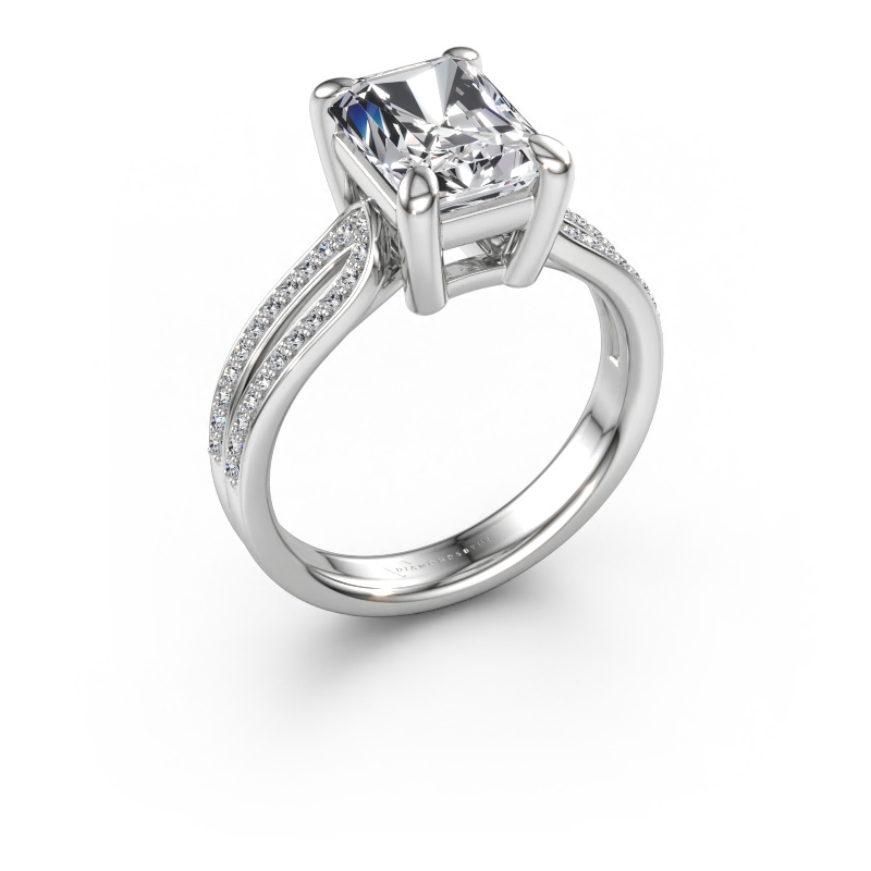 Immagine di Anello di fidanzamento Antonia rad 2 950 platino Diamante 2.73 crt