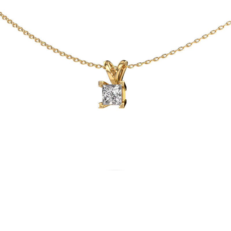 Image of Pendant Ariane 585 gold Diamond 0.40 crt