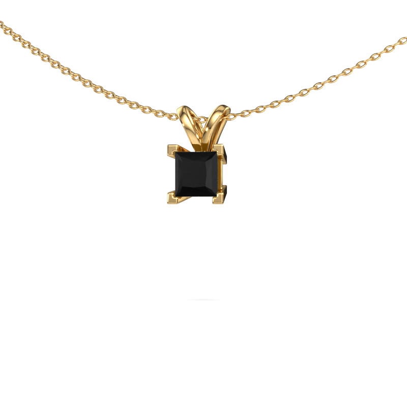 Image of Pendant Ariane 585 gold Black diamond 0.90 crt