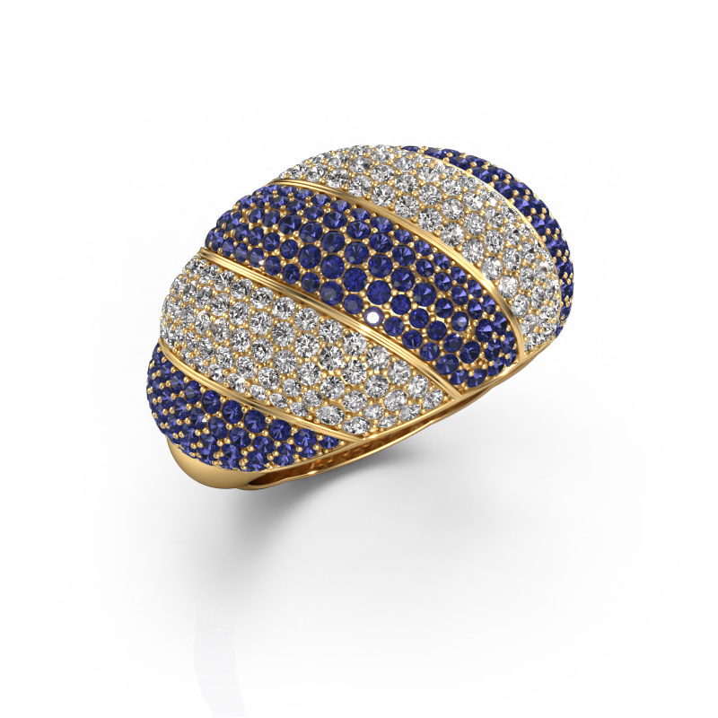 Image of Ring Arleen 2 585 gold Sapphire 1 mm