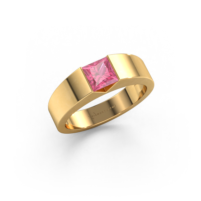 Image of Engagement ring Arlena 1 585 gold Pink sapphire 4 mm