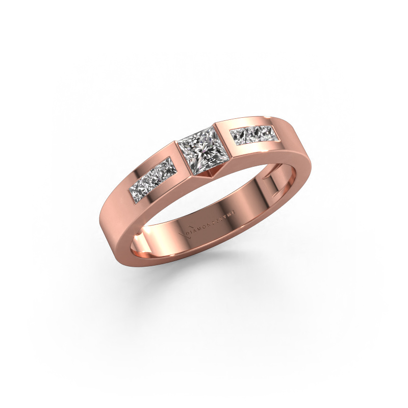 Image of Engagement ring Arlena 2 585 rose gold Diamond 0.43 crt