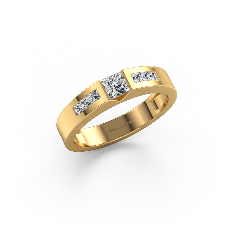 Image of Engagement ring Arlena 2 585 gold Lab grown diamond 0.43 crt