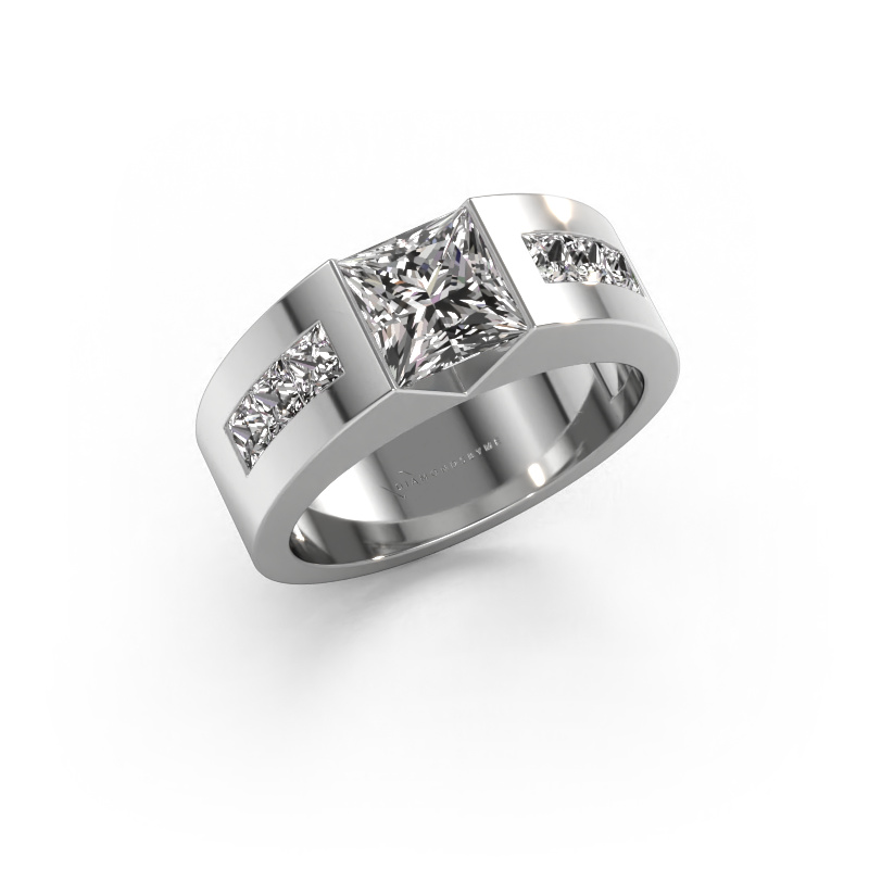 Image of Engagement ring Arlena 2 950 platinum Diamond 1.78 crt