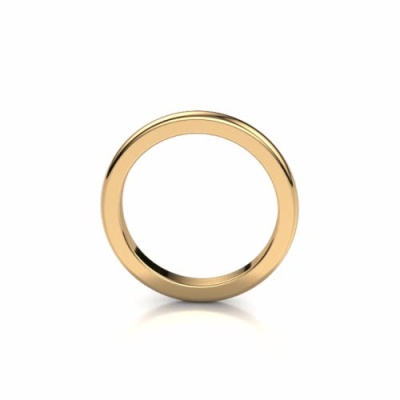 Modern edgy Astrid 25 mm gold stackable ring Design yourselves!