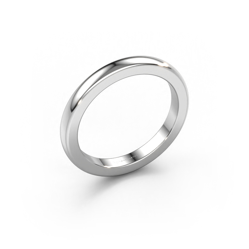 Image of Stackable ring Astrid 25 mm 950 platinum
