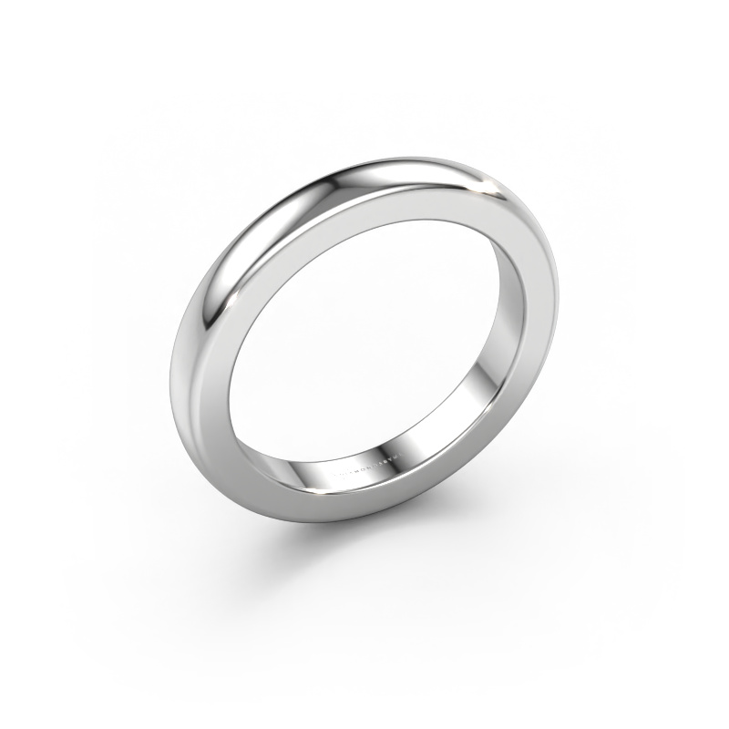 Bild von Vorsteckring Astrid 3 mm 950 Platin