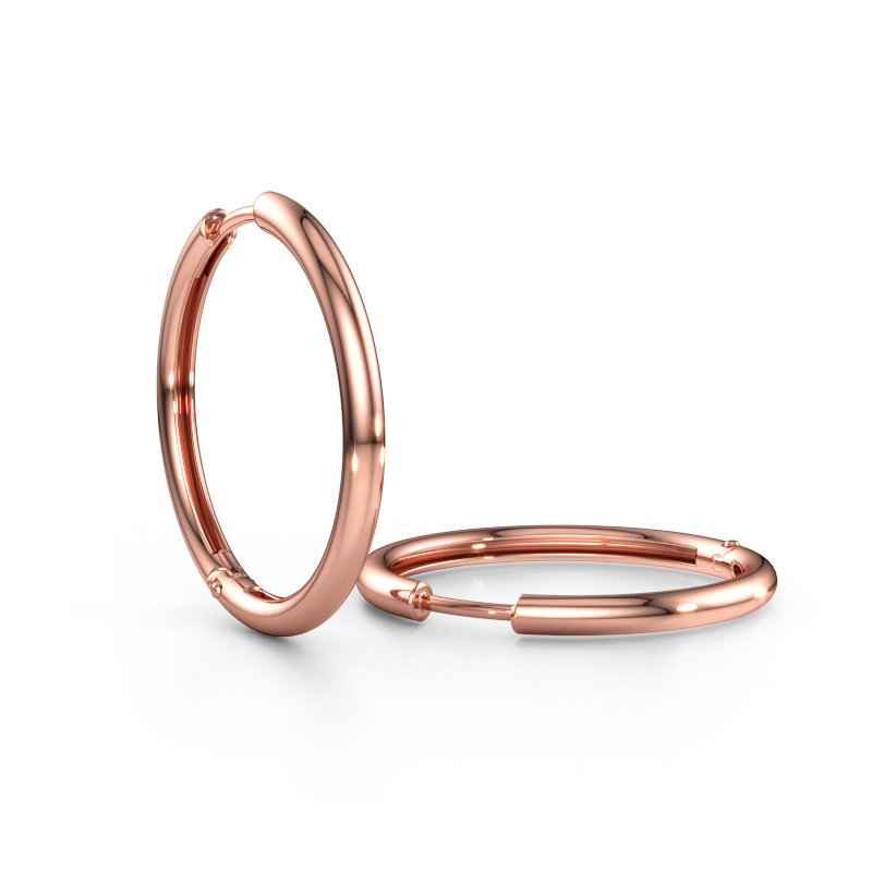 Bild av Creolörhängen Aya 25 585 roséguld