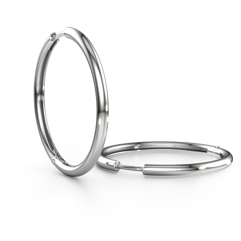 Image de Créoles Aya 30 950 platine