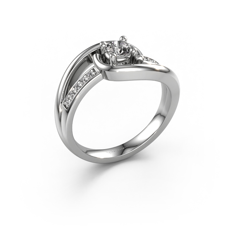 Image of Ring Aylin 950 platinum Lab grown diamond 0.325 crt