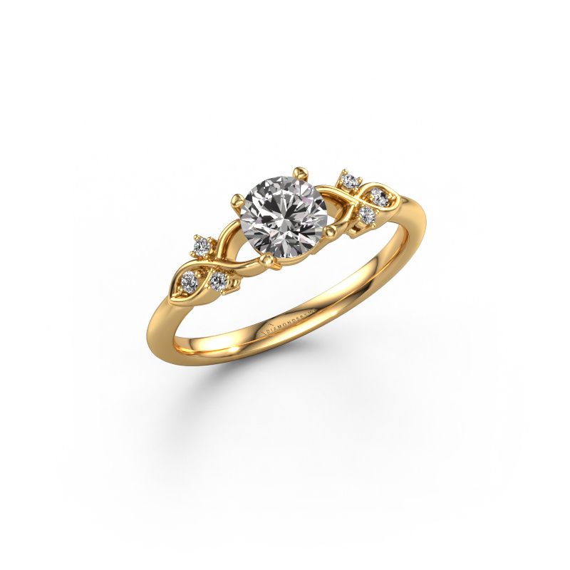 Image of Engagement ring Azra RND 585 gold Diamond 0.65 crt