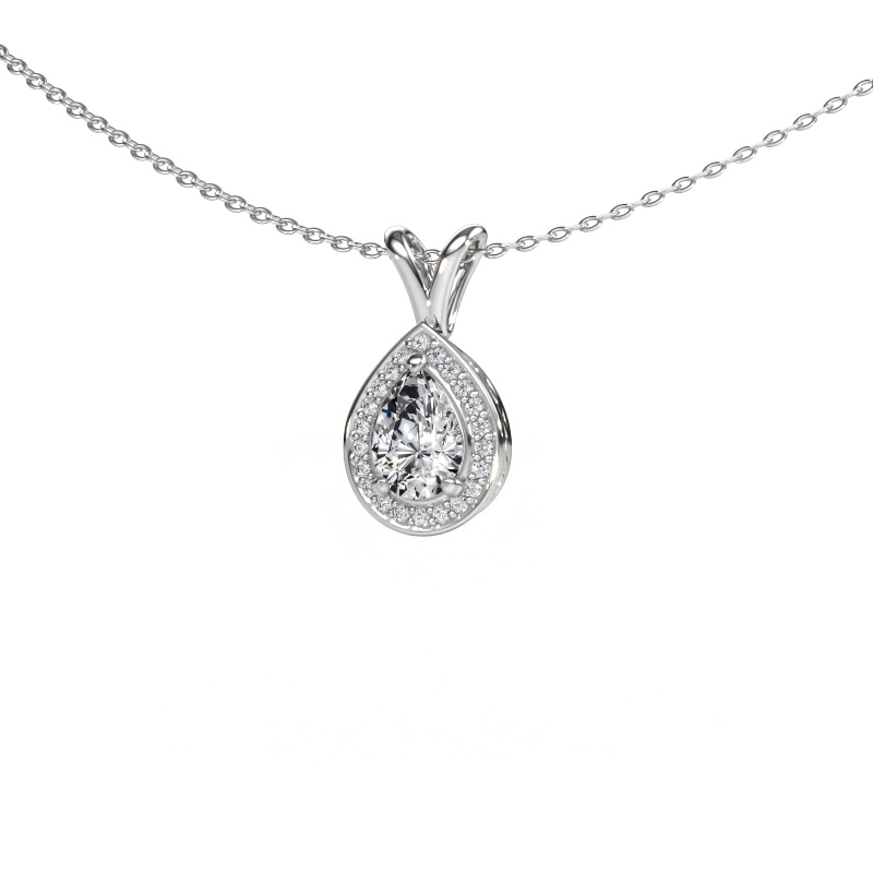 Image of Pendant Barbar 950 platinum Lab grown diamond 0.76 crt