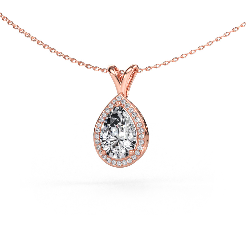 Immagine di Ciondolo Barbar 585 oro rosa Diamante 2.301 crt