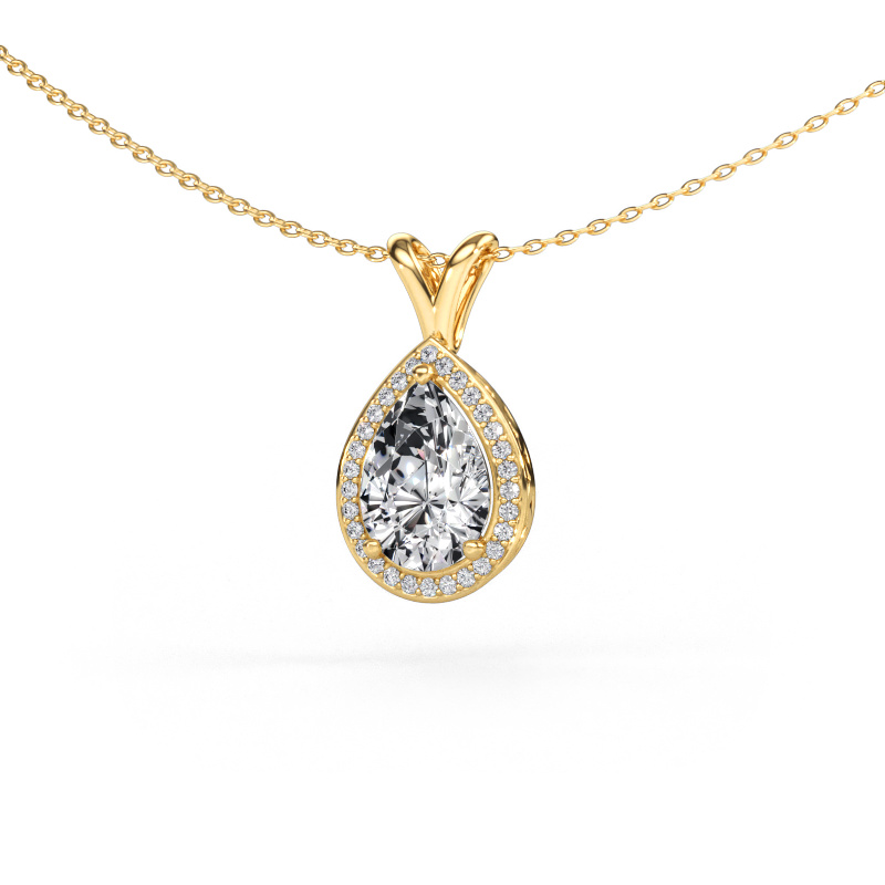 Bild av Hänge Barbar 585 gult guld Diamant 2.301 crt