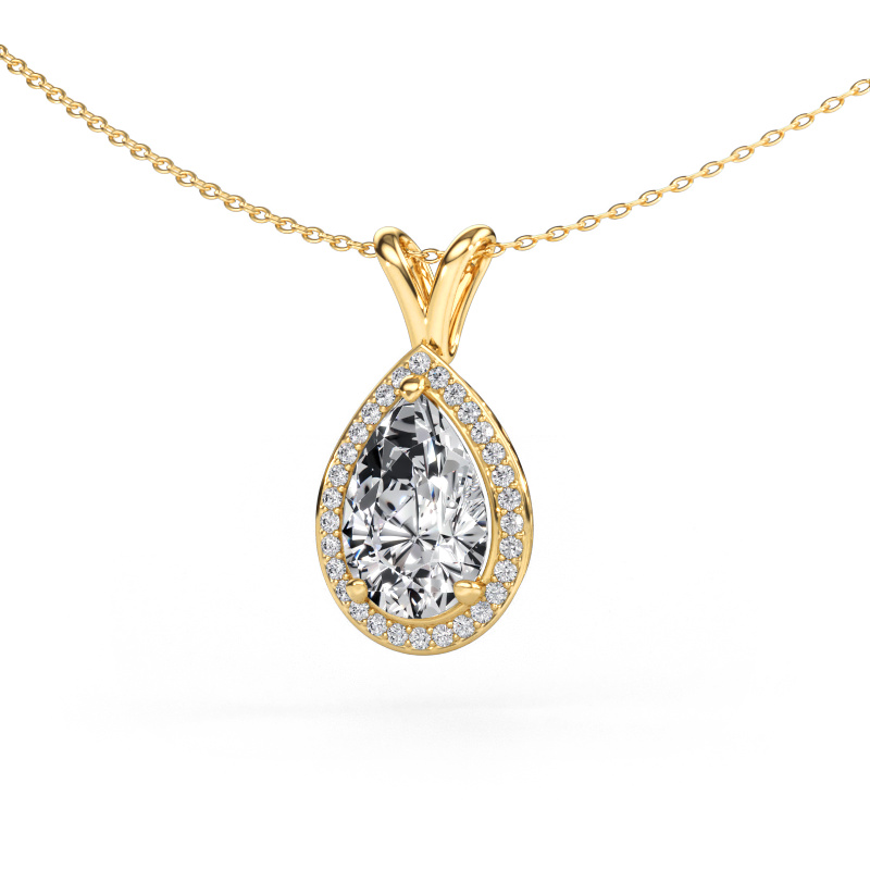 Immagine di Ciondolo Barbar 585 oro Diamante lab grown 3.225 crt