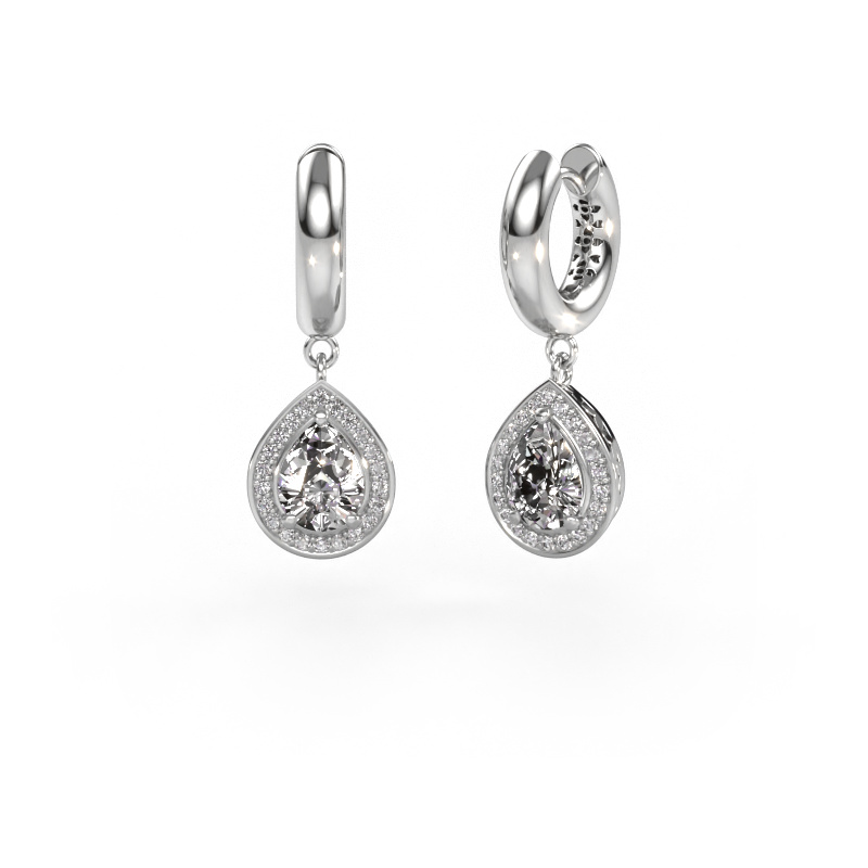 Image de Pendants d'oreilles Barbar 1 950 platine Diamant 2.33 crt