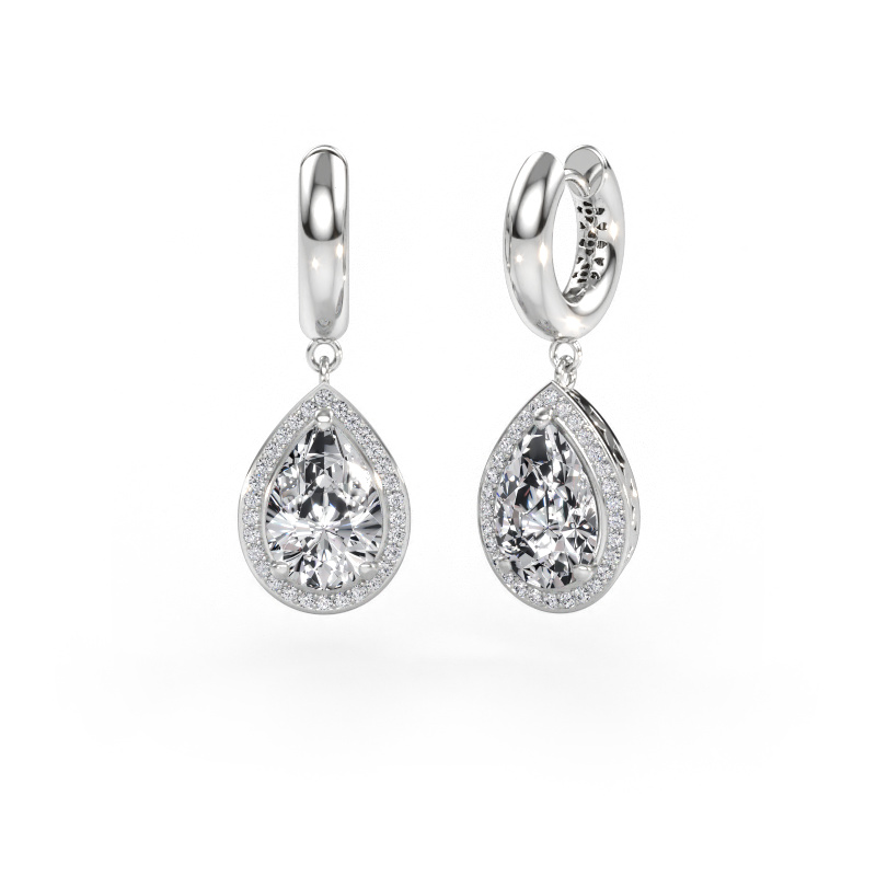 Immagine di Orecchini pendenti Barbar 1 950 platino Diamante 6.45 crt