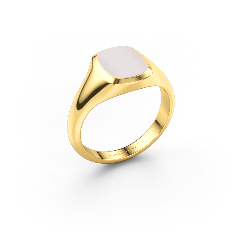 Image of Pinky ring Benjamin 1 585 gold Red sardonyx 10x8 mm