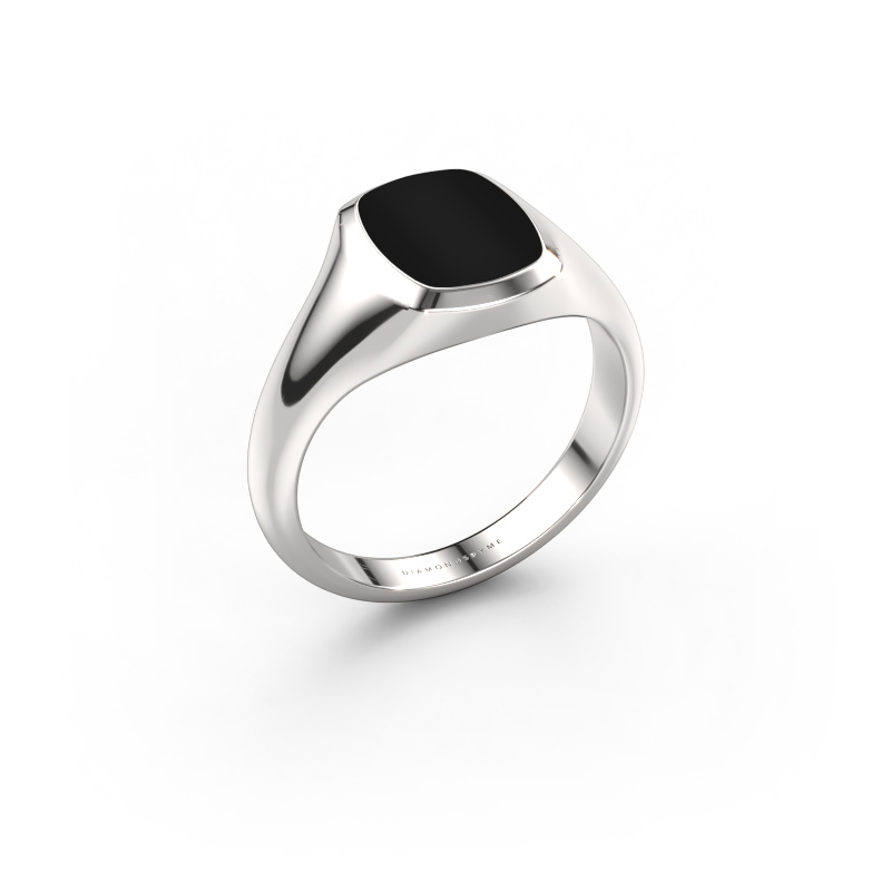 Afbeelding van Pink ring Benjamin 1 950 platina Onyx 10x8 mm
