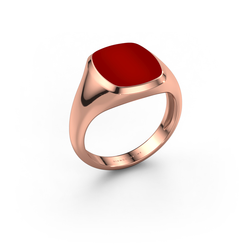 Bild von Siegelring Benjamin 2 Light 585 Roségold Karneol 13x11 mm