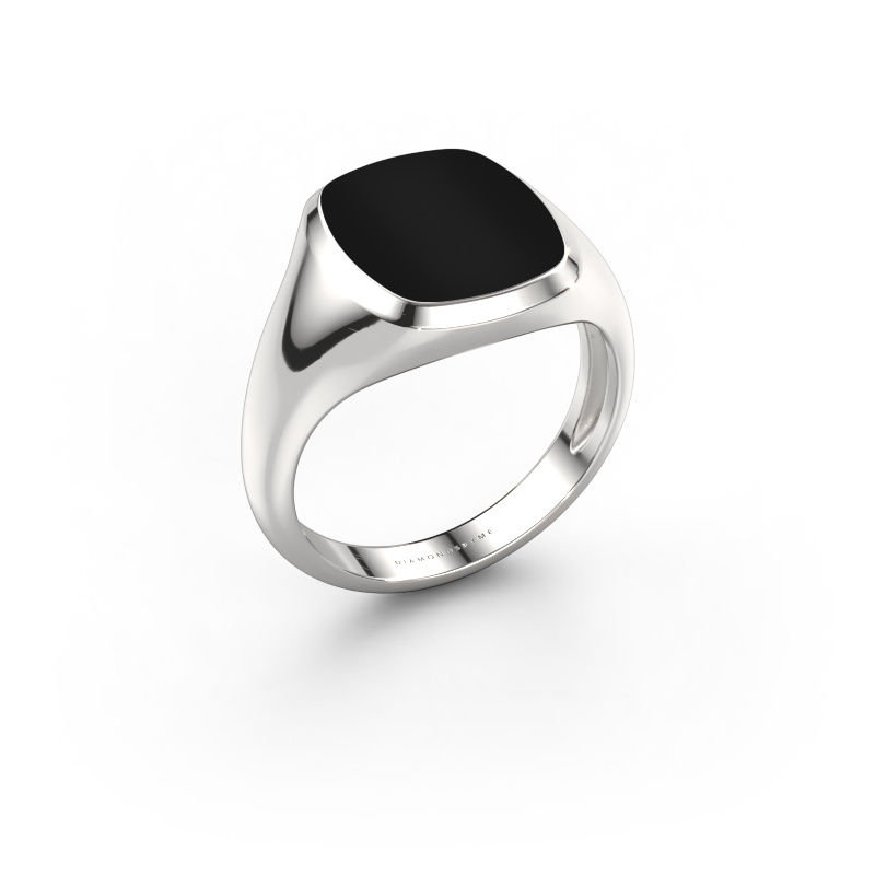 Bild von Siegelring Benjamin 2 Light 950 Platin Onyx 13x11 mm