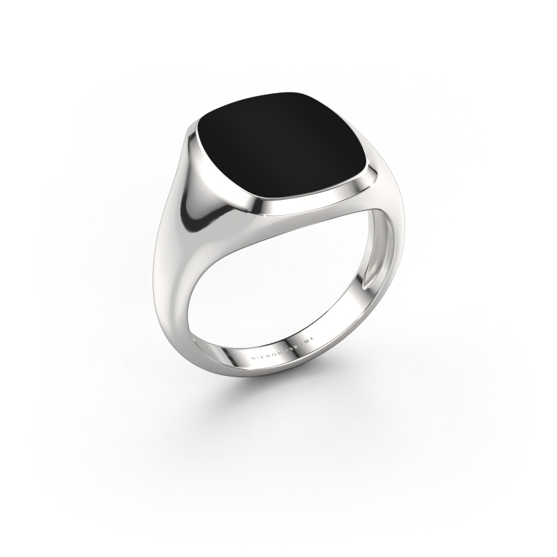 Bild von Siegelring Benjamin 3 Light 950 Platin Onyx 14x12 mm