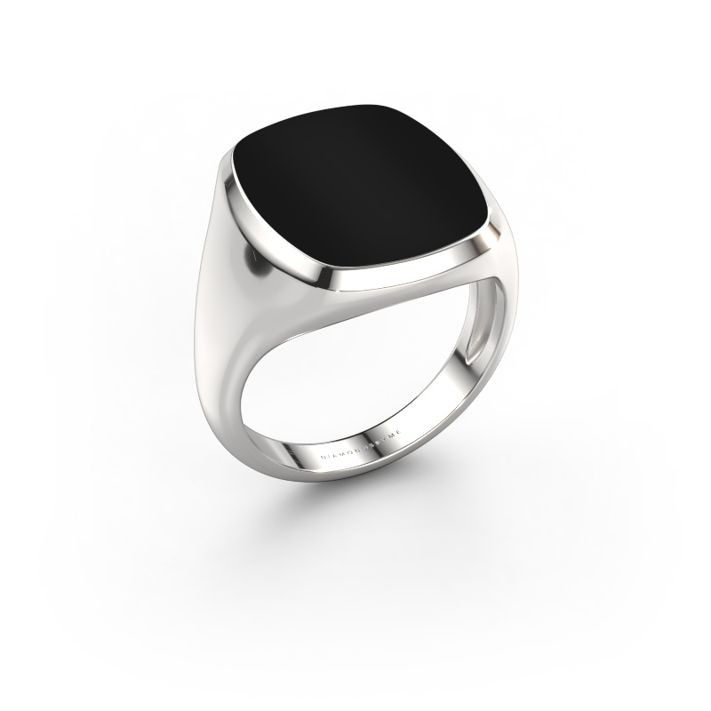 Bild von Siegelring Benjamin 4 Light 950 Platin Onyx 17x14 mm