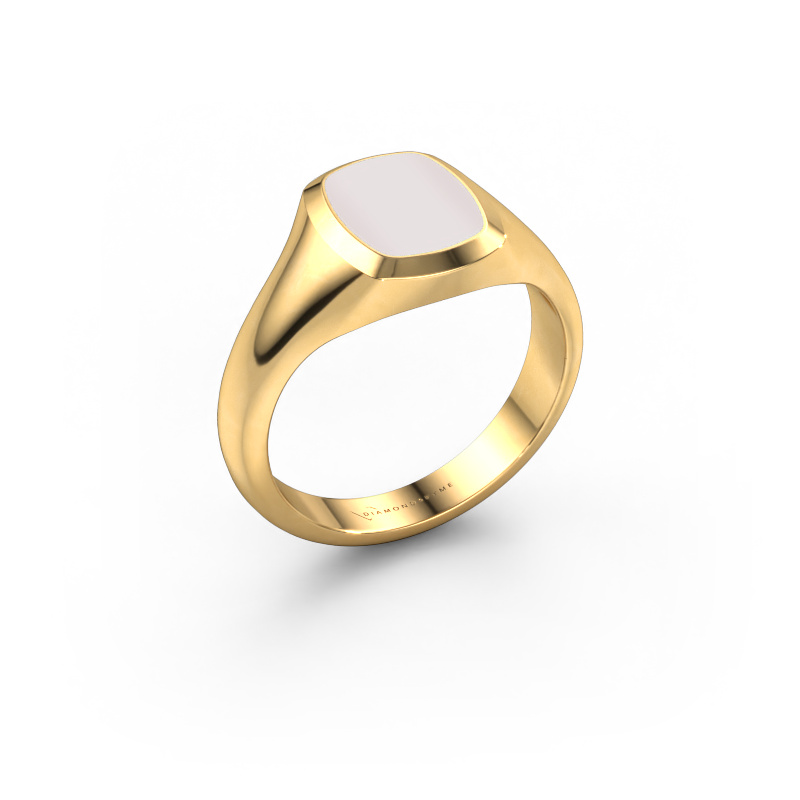 Image of Pinky ring Benjamin 1 585 gold Red sardonyx 10x8 mm