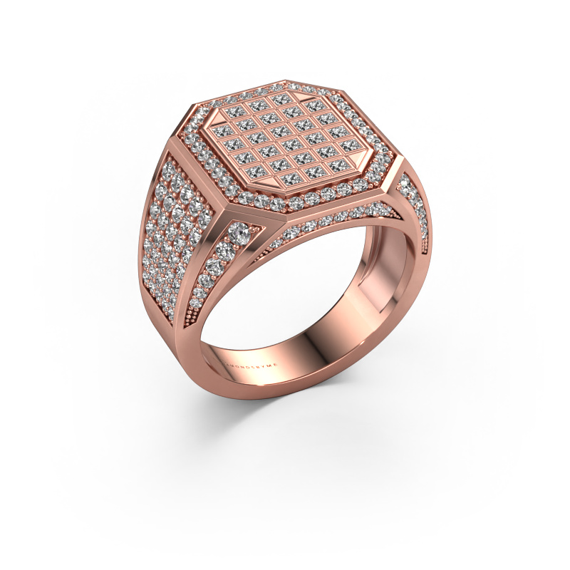 Bild von Herrenring Bjorn 585 Roségold Diamant 2.082 crt