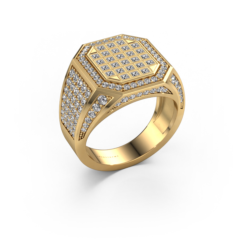Image of Men's ring Bjorn 585 gold Diamond 2.082 crt