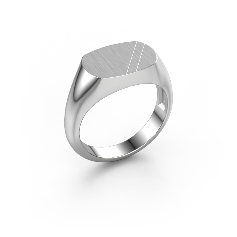 Image of Men's ring Bram 1 585 white gold