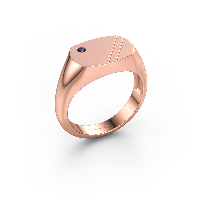 Bild av Herrring Bram 2 585 roséguld Safir 2 mm
