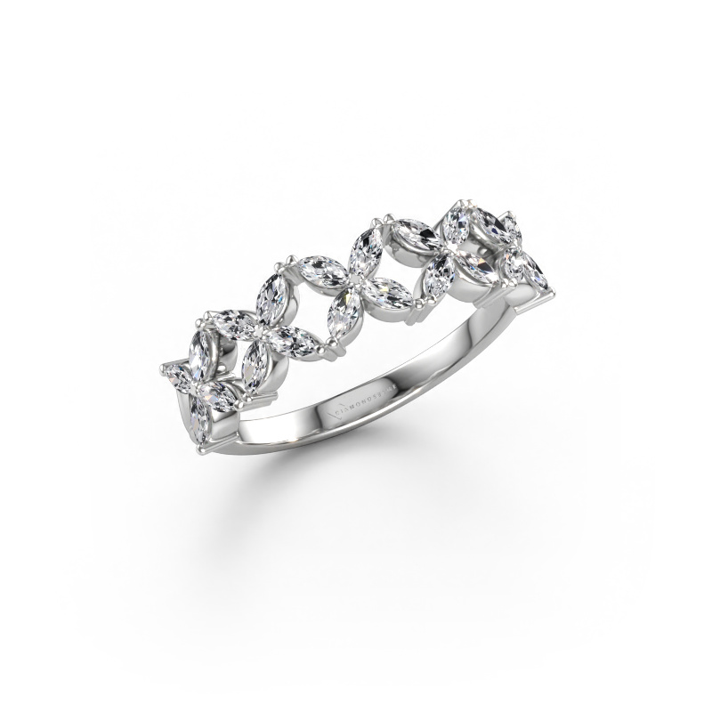 Bild av Ring Bree 585 vitt guld Diamant 0.50 crt
